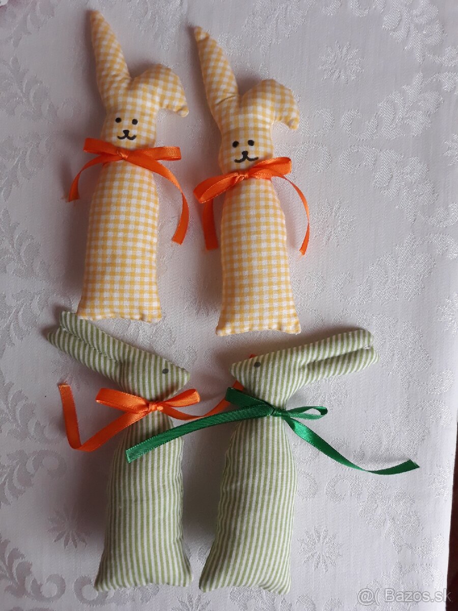 Vtáčiky a iné dekorácie z látky - 4