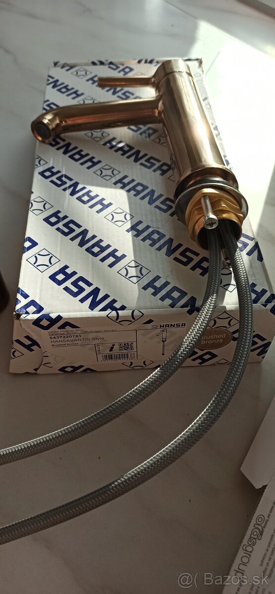 Predám umývadlovú a vaňové bronzové batérie Hansa a Grohe - 4