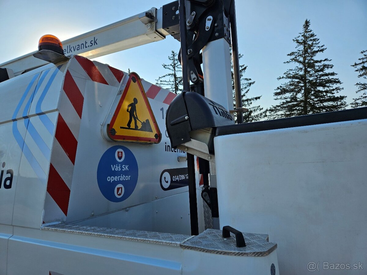 Plošina Renault Master - kôš pre 2 osoby 200kg - 4