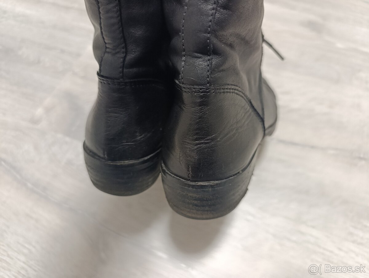 Dámske kožené topánky Baťa...veľ.39 - 4