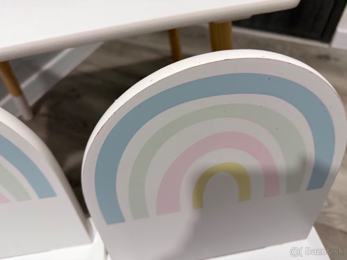 Stol + 2ks stolicky - 4