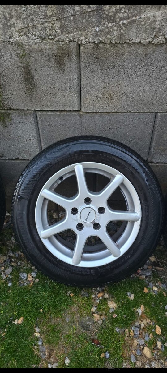 Predám ELEKTRÓNY+GUMY 195/65 R 15 T - 4