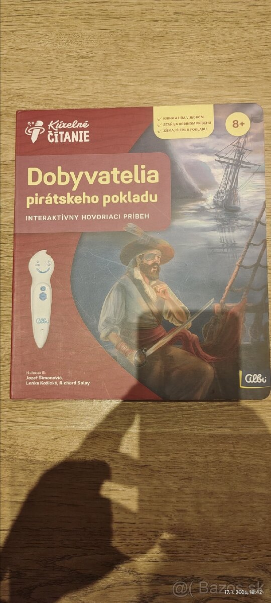 Kúzelné čítanie pero + 4 knižky - 4