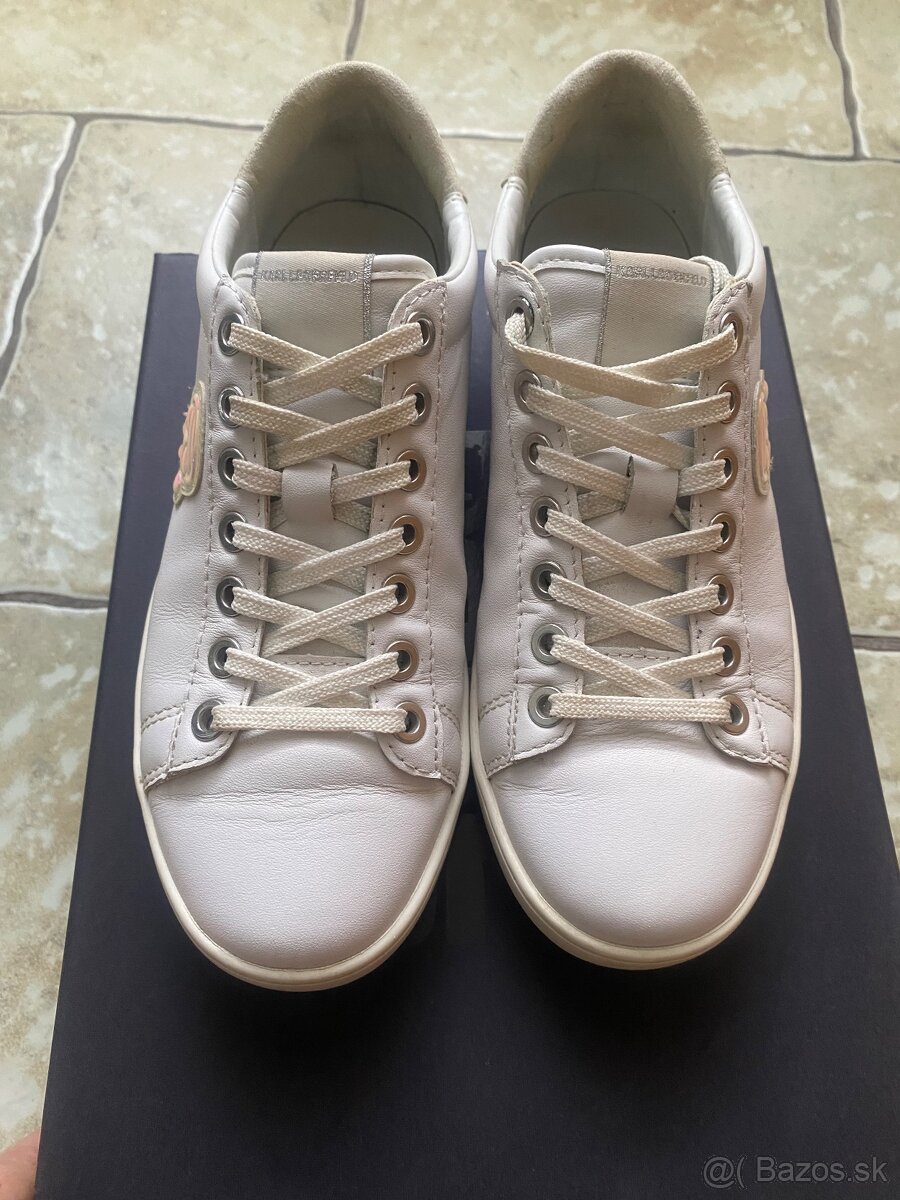 Biele tenisky Karl Lagerfeld - 4