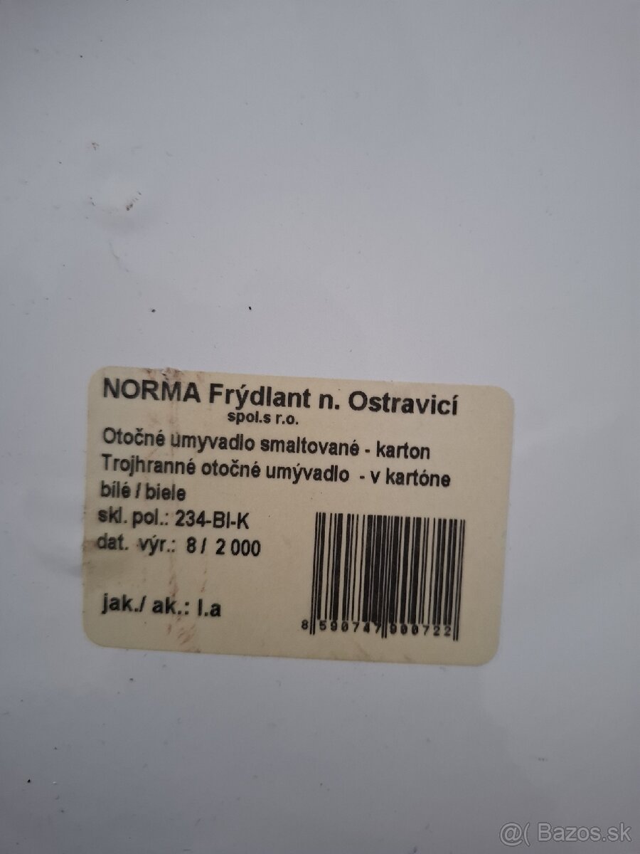Predám umývadlo úplne nové. - 4