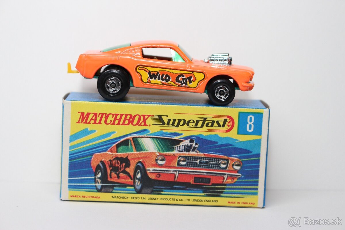 Matchbox SF Wild cat dragster - 4