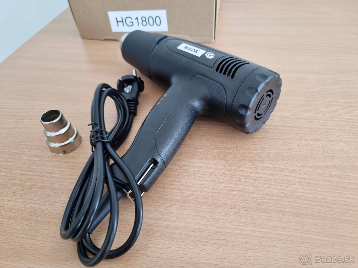 Na predaj nová teplovzušná pištoľ Hilda 1800W - 4