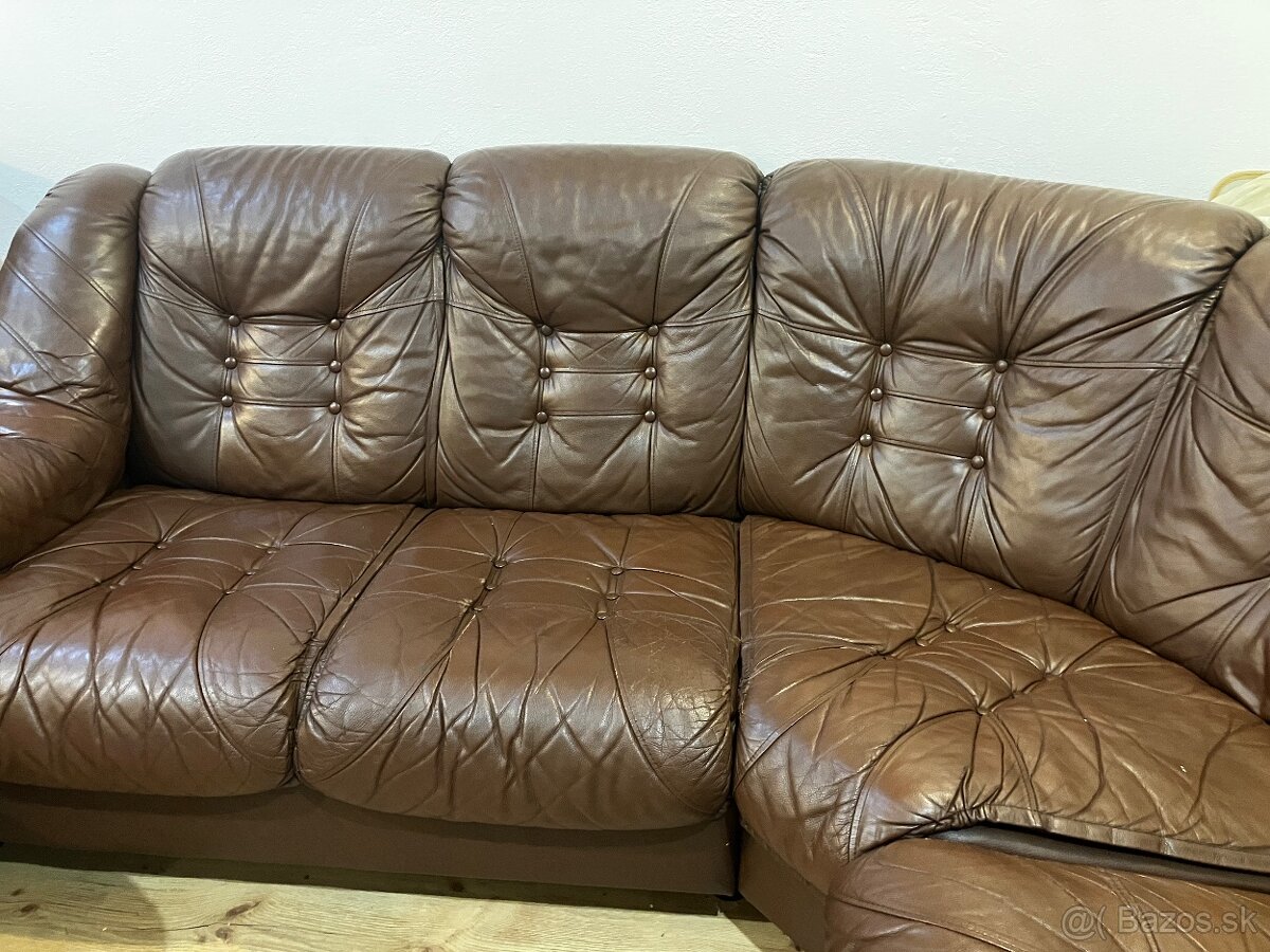 Sedacia súprava celokoženna - 4