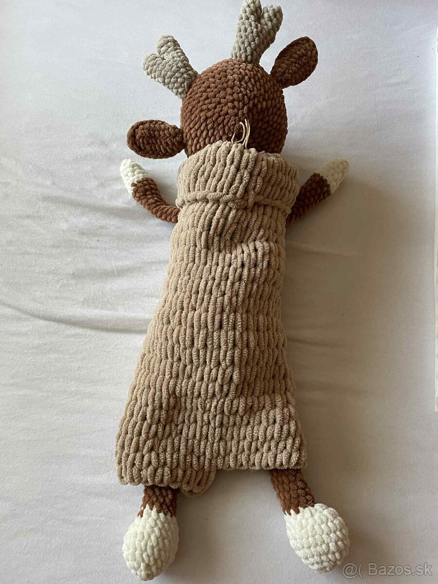 Vankúšikový mantinel a obliečky Lesné zvieratká + pyžamožrút - 4