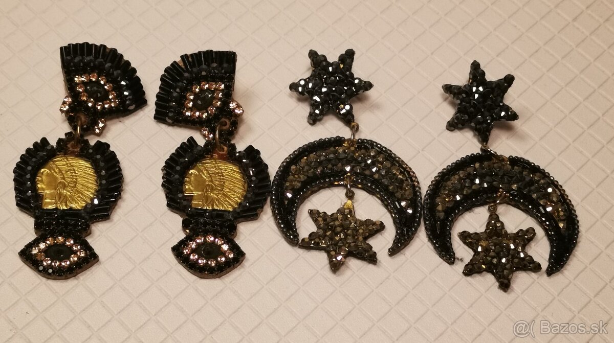 Náušnice Linda's dream black - 4