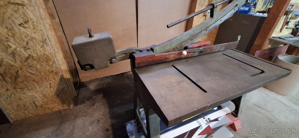 Tabuľové nožnice na plech - 4