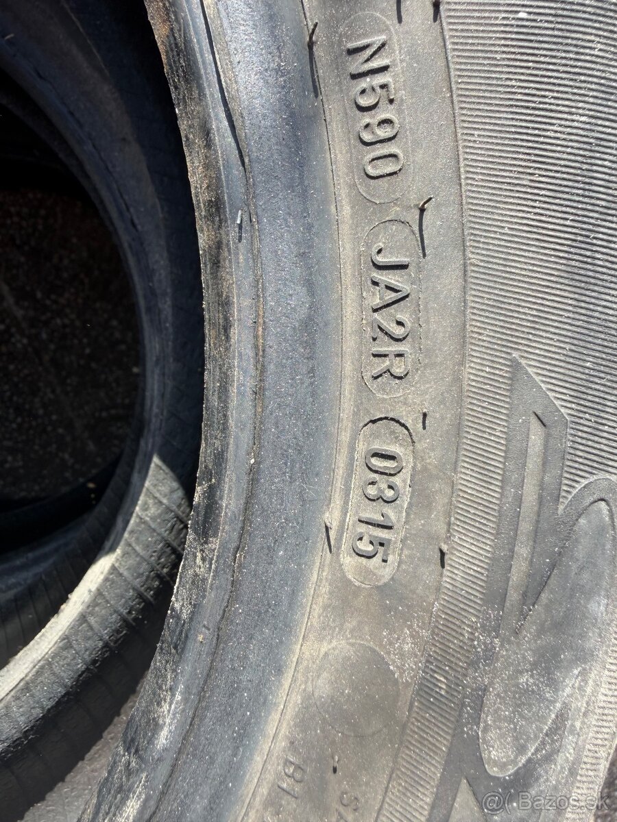 Predám letne pneumatiky Dunlop 185/60r15 - 4