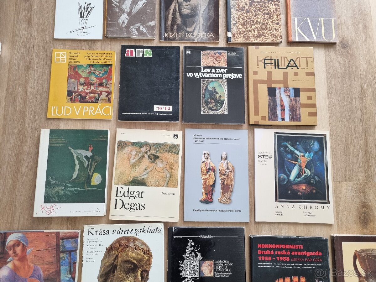 Knihy o umelcoch a umení 3/5 - 4