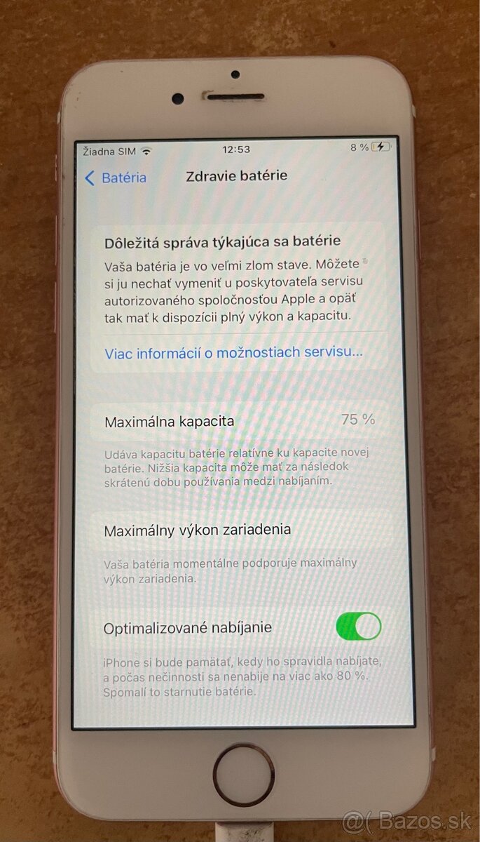 iPhone 6s ružový - 4