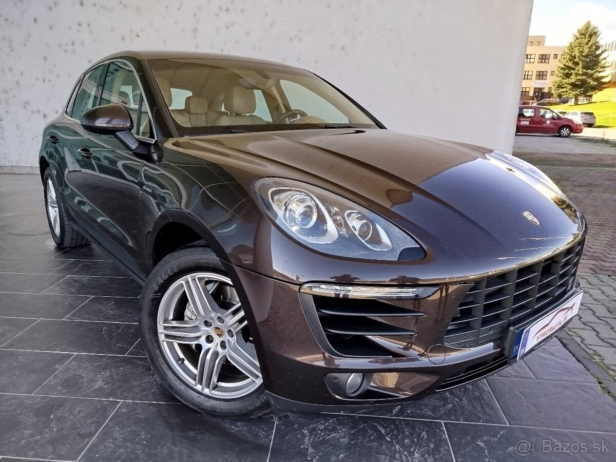 Porsche Macan S diesel 4x4 190kw Vzduchový podvozok