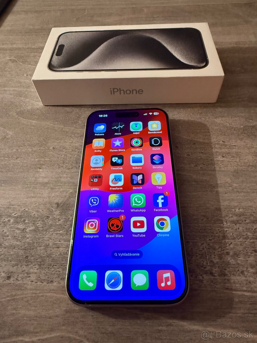 Iphone 15 PRO 512 GB biely v perfektnom stave bez škrabancov - 4
