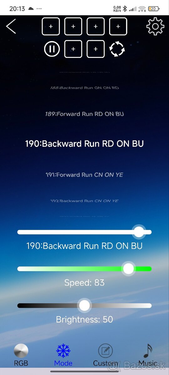 Smart bluetooth RGB svietiaca reťaz 20m -NOVÉ - 4