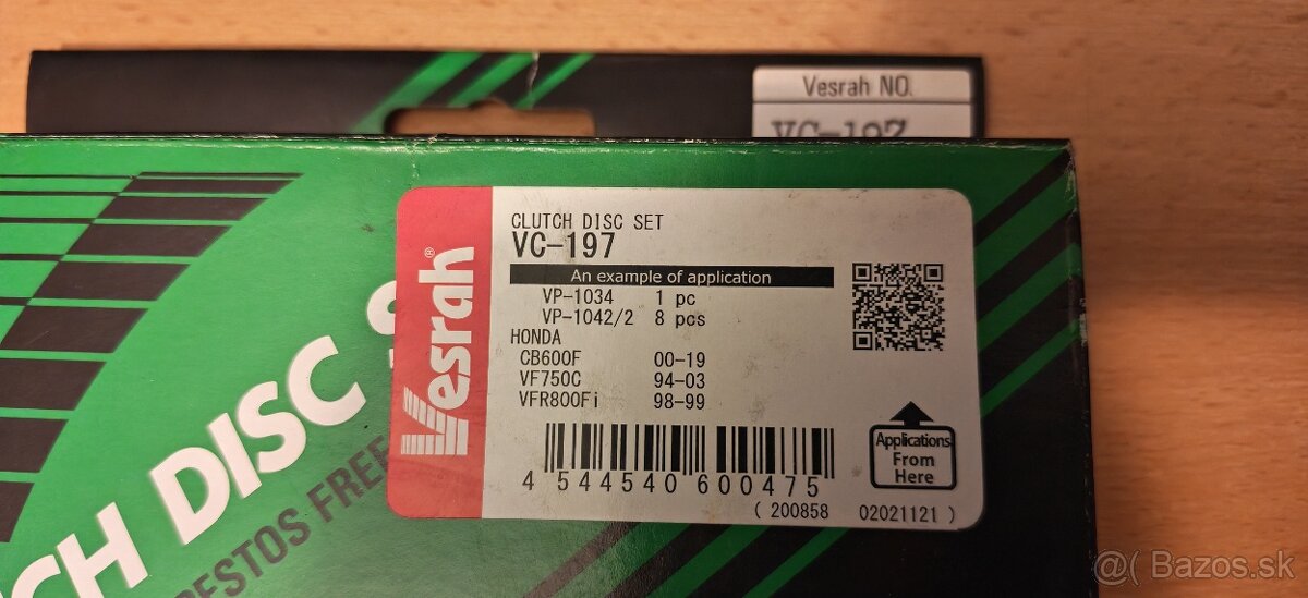 Spojkove lamely VESRAH - 4