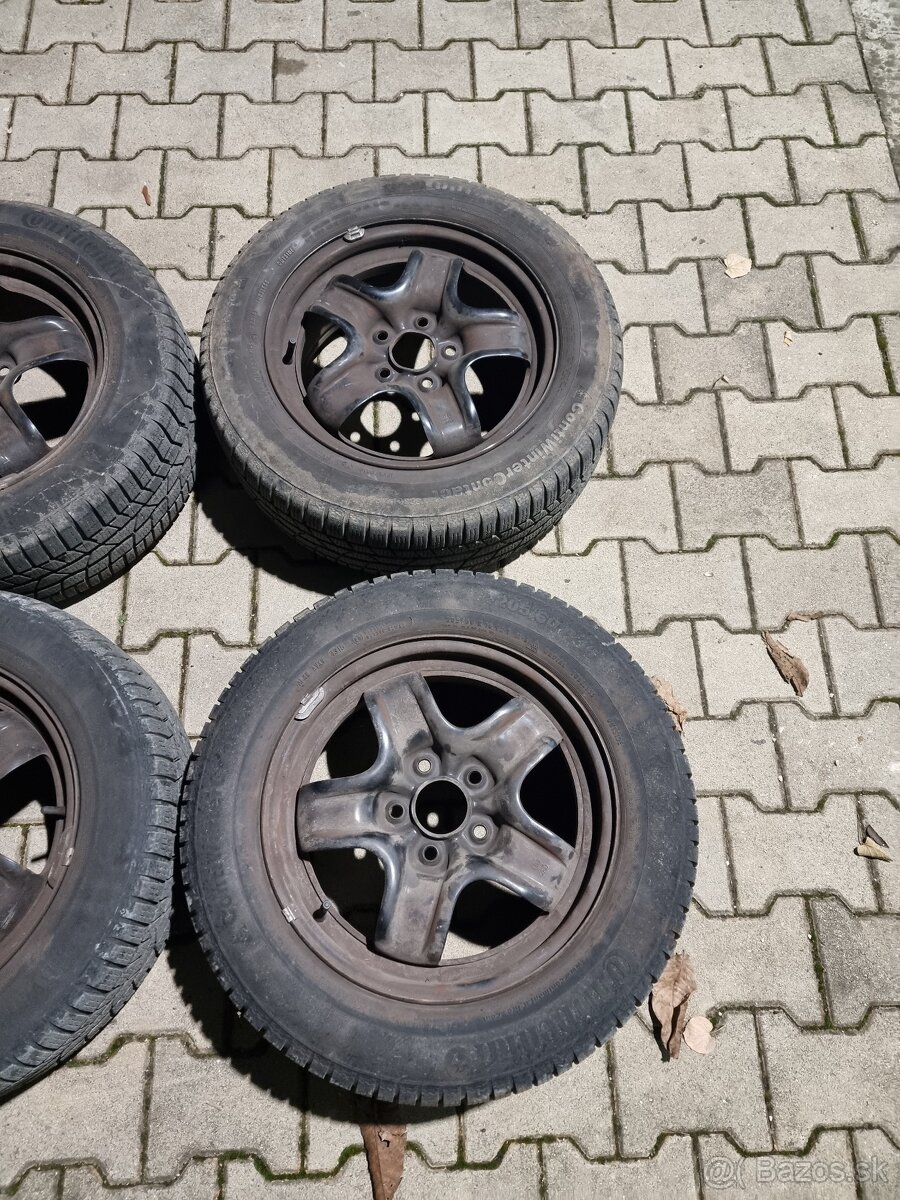 Plechové disky 5x114,3 R16 (205/60 R16) - 4