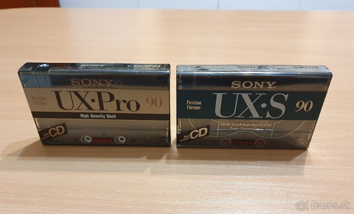 Sony MC kazety UX-S , UX-Pro - 4
