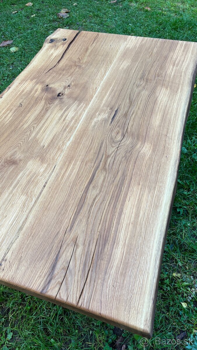 Jedálenský stôl z dubového dreva - 4