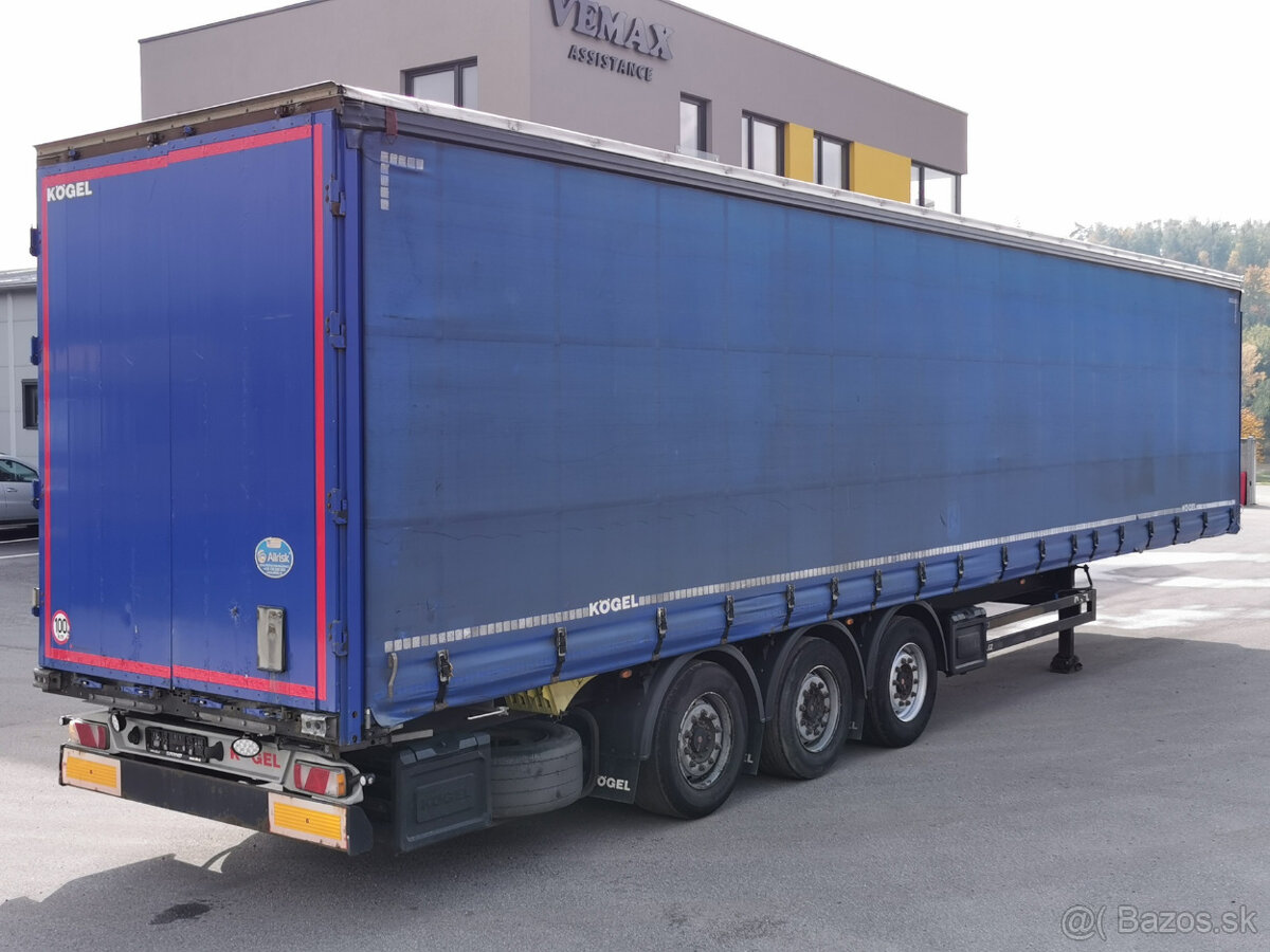 Prodám valníkový návěs KÖGEL SN24 - 4