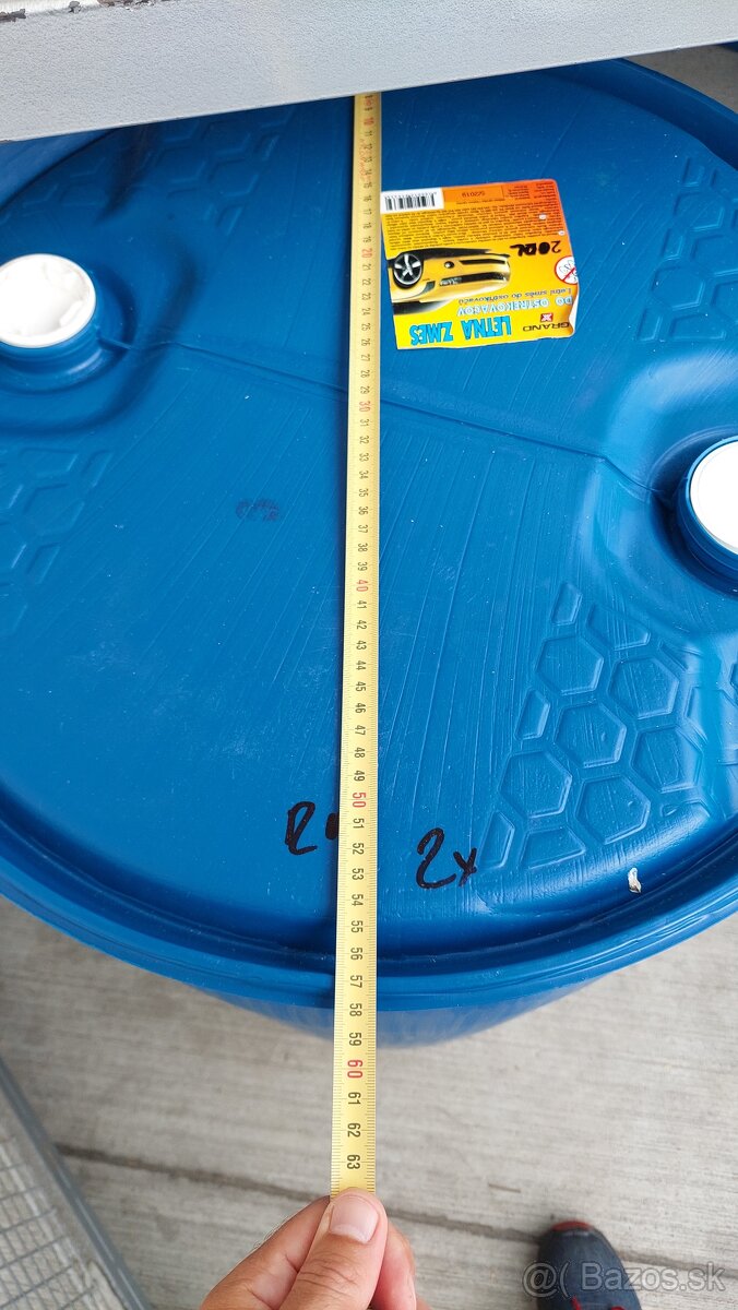 Predám 200L umelé sudy - 4