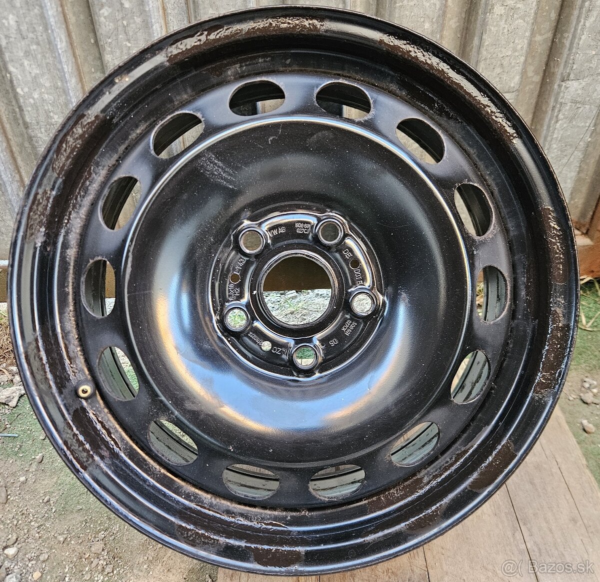 Plechové disky VW - 5x112 r16 - 4