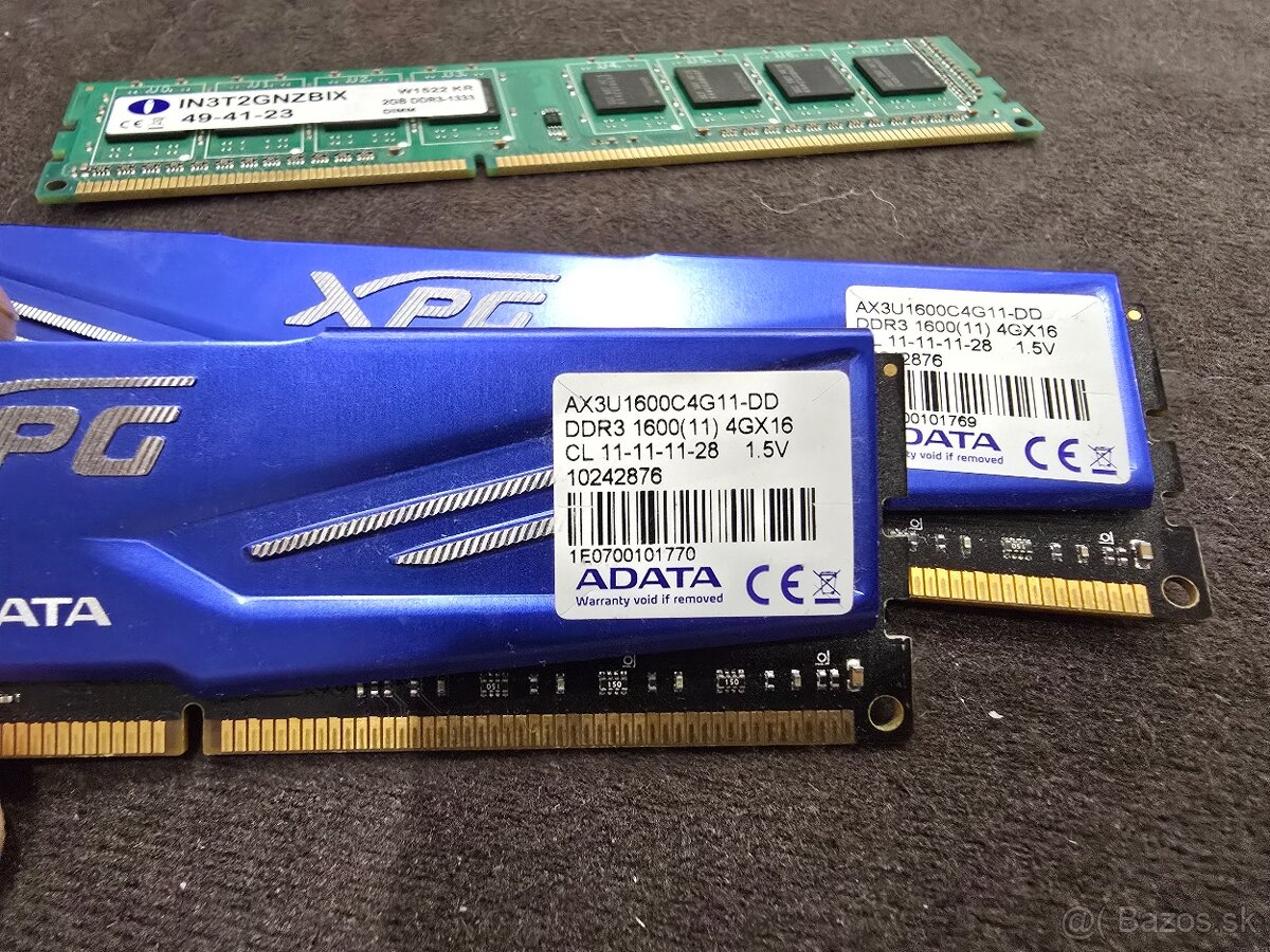 Adata xpg 8gb 2x4gb ddr3 +2gb gratis 20e - 4