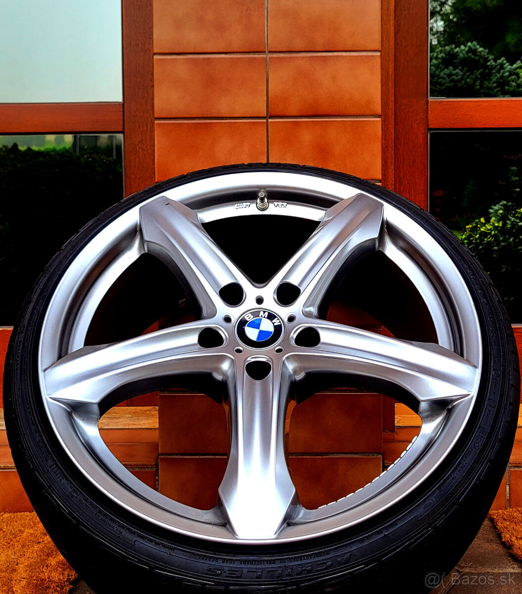 alu R19 5x120, senzory tlaku, letné pneu 225/35, BMW 1 - 4