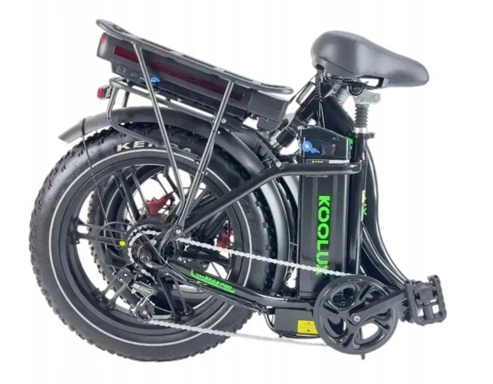 Skladací Elektrický bicykel 500 W 0 Km 24 Ah Bateria - 4