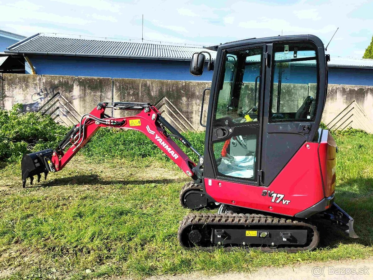 minibager Yanmar SV17VT pasove rypadlo (1.8 ton) RV2024 - 4
