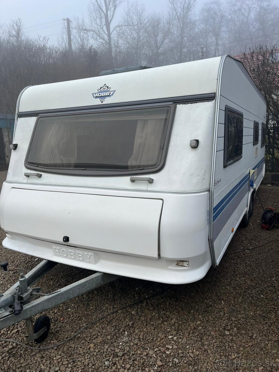 Karavan hobby lux,obytný přívěs - 4