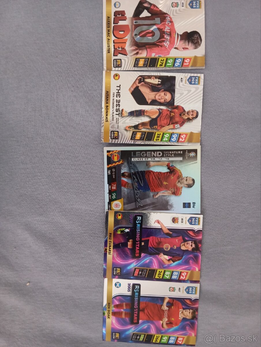 Futbalové kartičky - 4