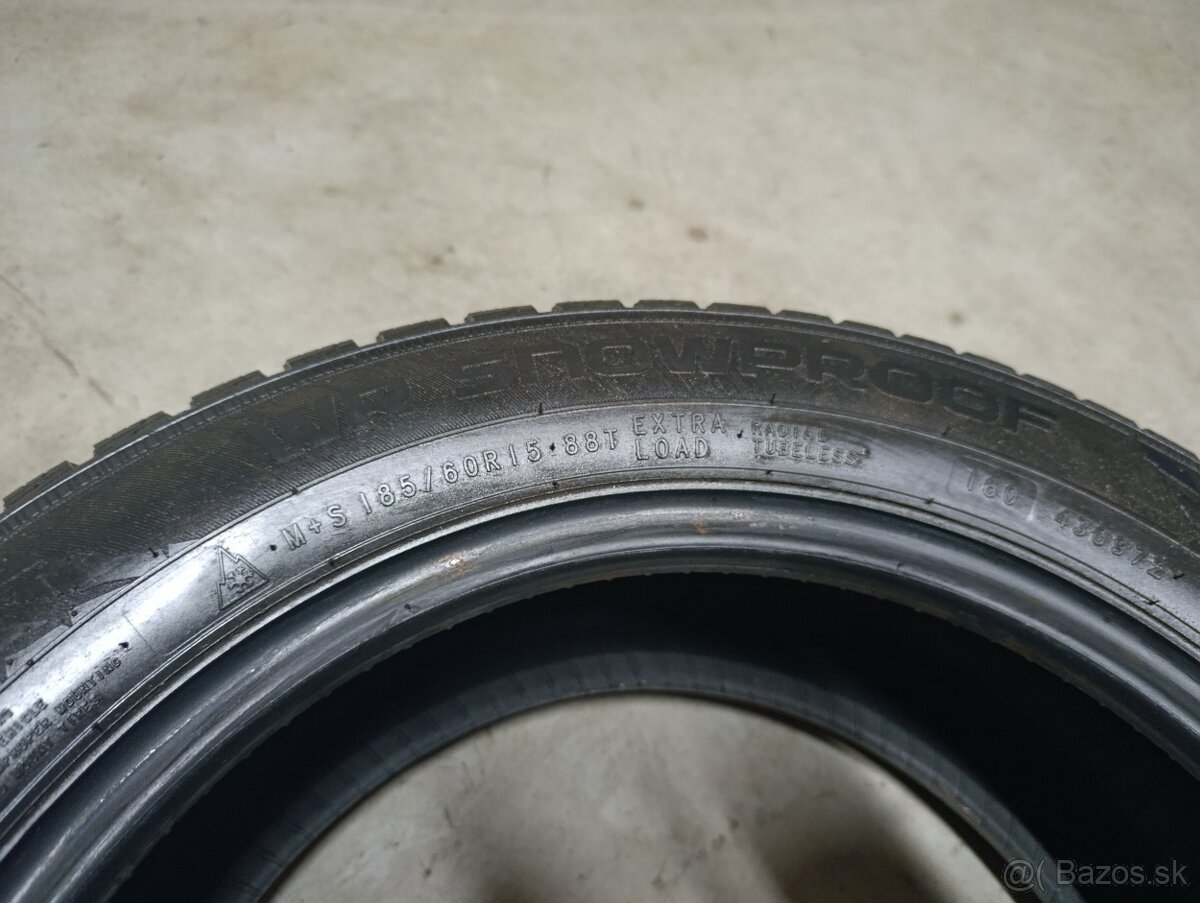 Zimné pneumatiky 185/60 R15 - 4