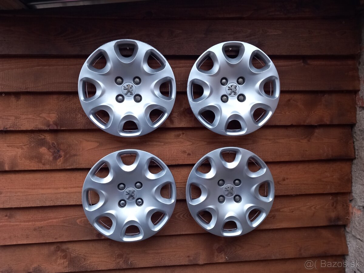 Puklice Peugeot, sada 9654864580 - 4