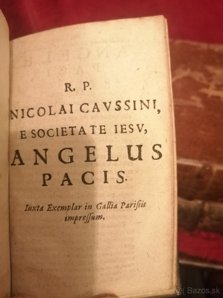 Stara vzácna kniha z r. 1607 2 knihy v 1 knihe - 4