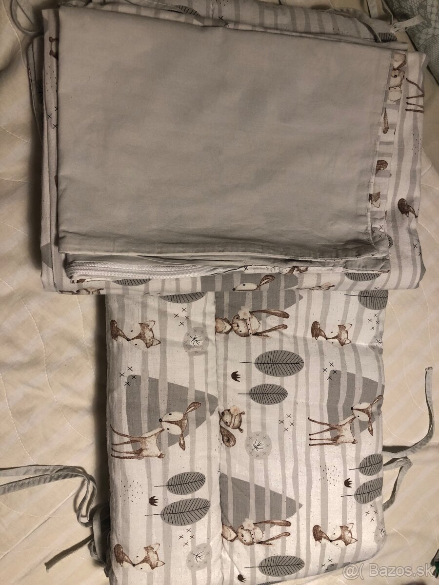 Detská drevená postieľka - 4