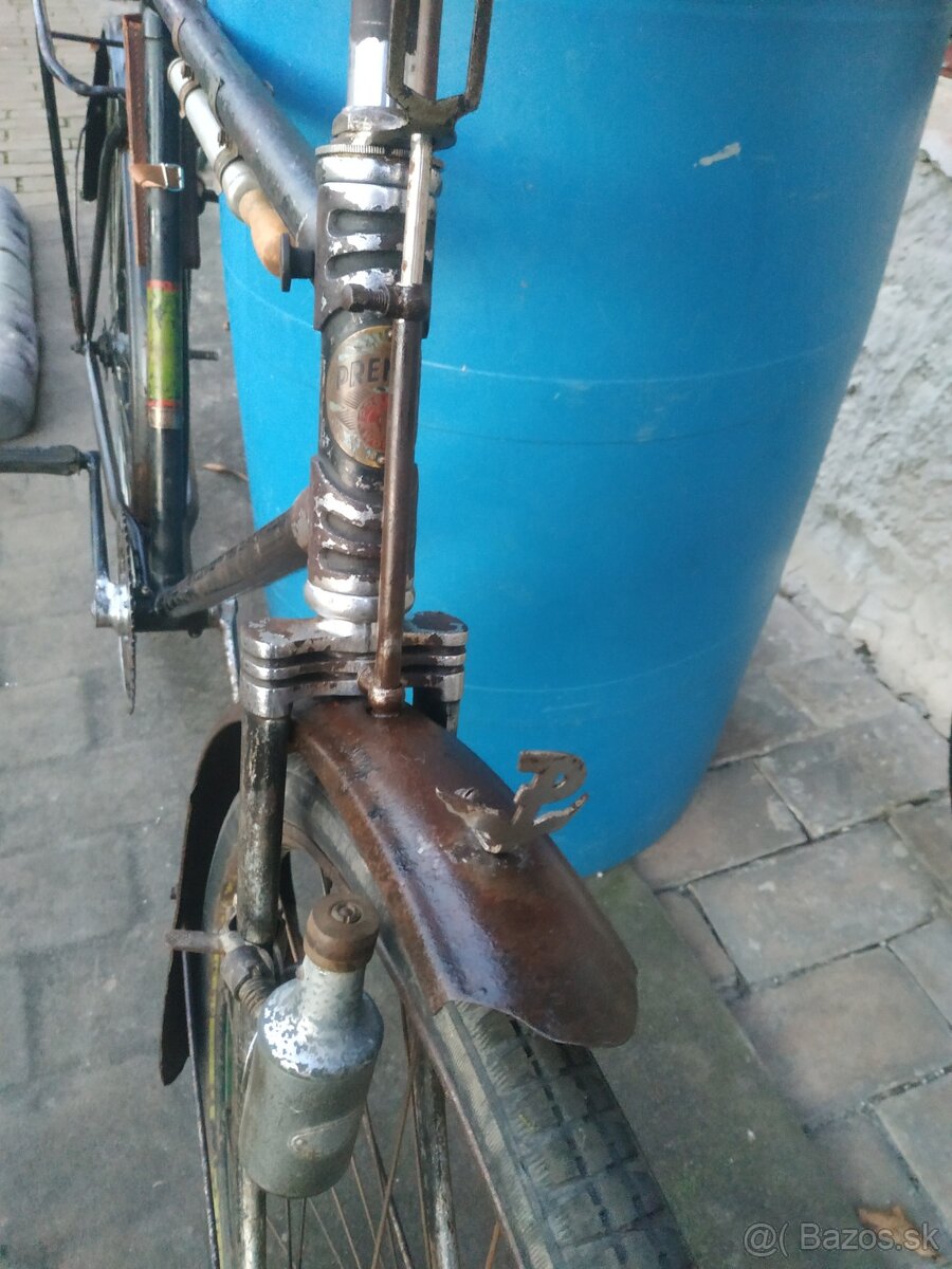 Predám historický pánsky Bicykel zn.PREMIER - 4