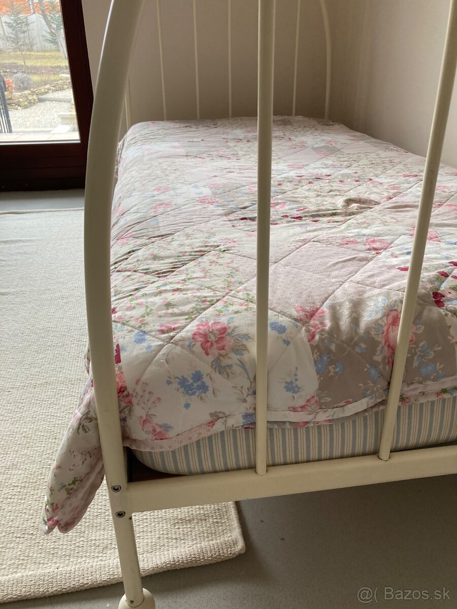 Postel s matracom 95 x 203 cm - 4