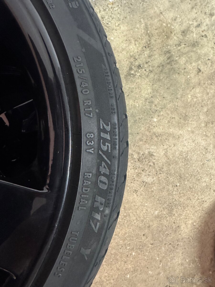 5x100 R17 Hliníkové disky TSW - 4