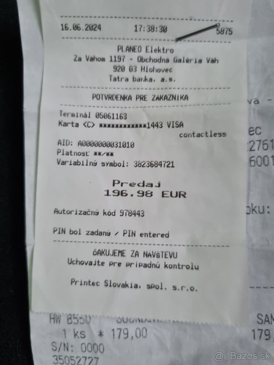 Samsung HW-B550 top stave ešte v zarukr - 4