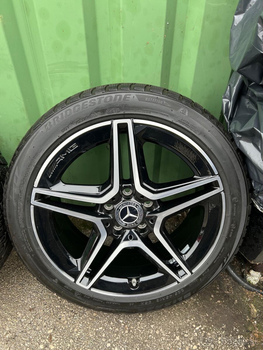 Zimna sada elektróny Mercedes 5x112 , r18 - 4