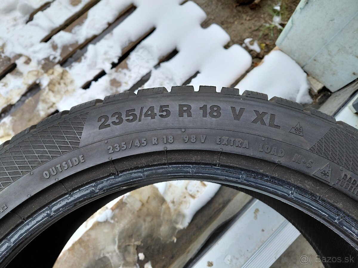 1ks zimna Continental 235/45R18 - 4