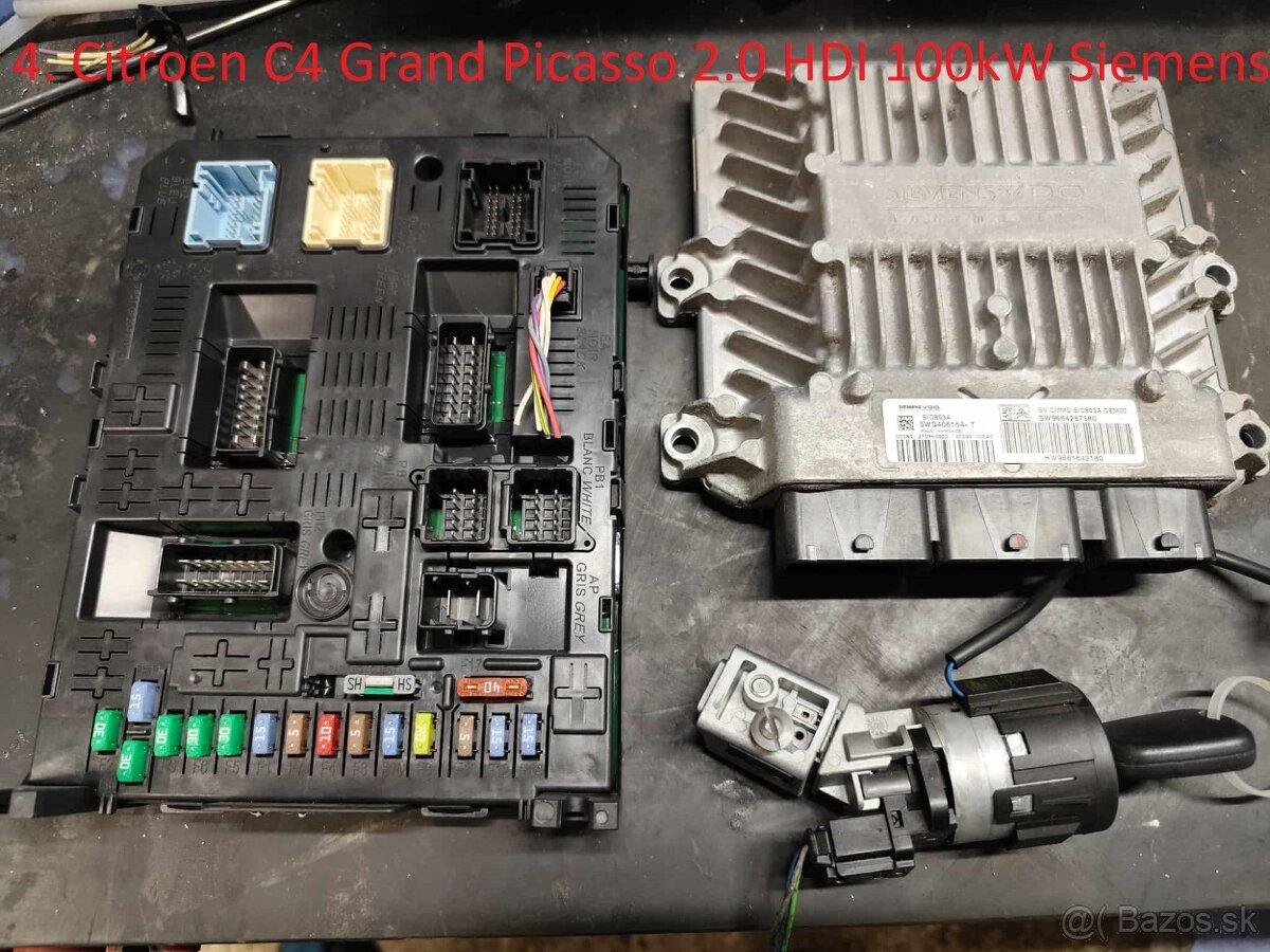 ECU BSI PSA 2.0HDI a 1.6HDI - 4