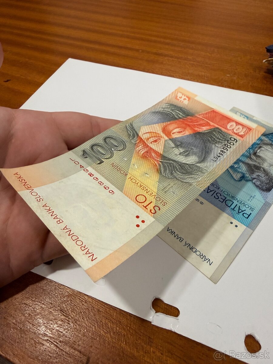 Bankovky SK - 4