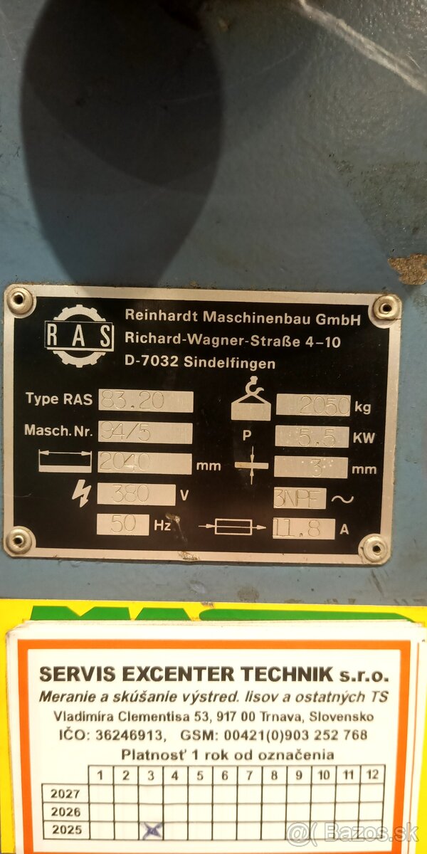 Tabuľové nožnice - 4