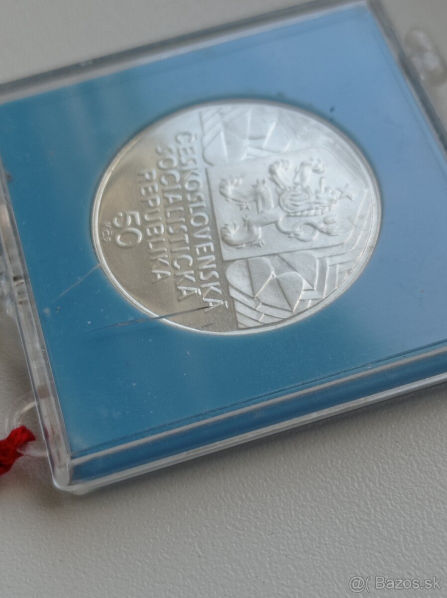 50 ķčs 1979 - PROOF - Československo - striebro - 4