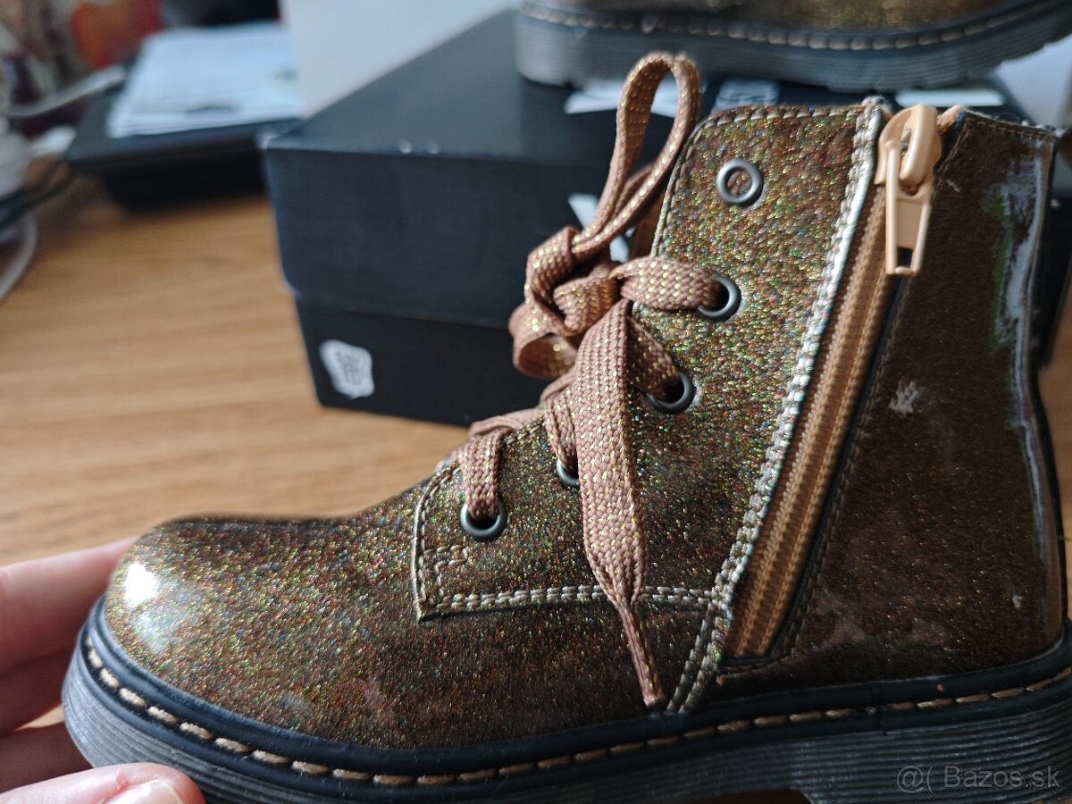 Predám detské dievčenské jesenné topánky čižmičky - 4