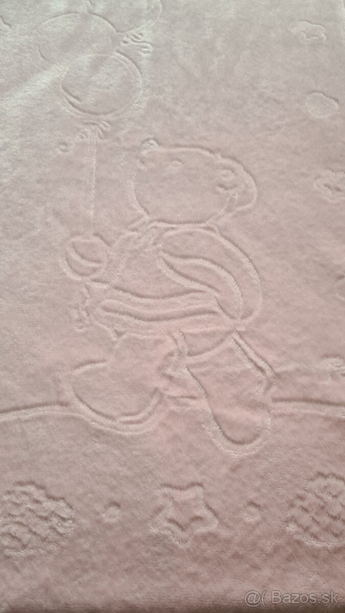 Ružová detská deka Mora design - 4